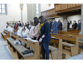 Dankwortgottesdienst der Erstkommunionkinder  (Foto: Karl-Franz Thiede)